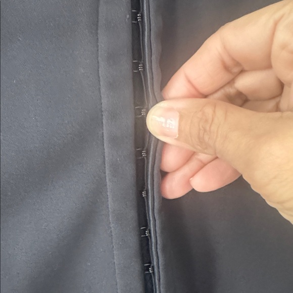 Skims Women's Fits Everybody Dress Corset Hook Latch Size XL Black Sexy Maxi - Picture 8 of 9